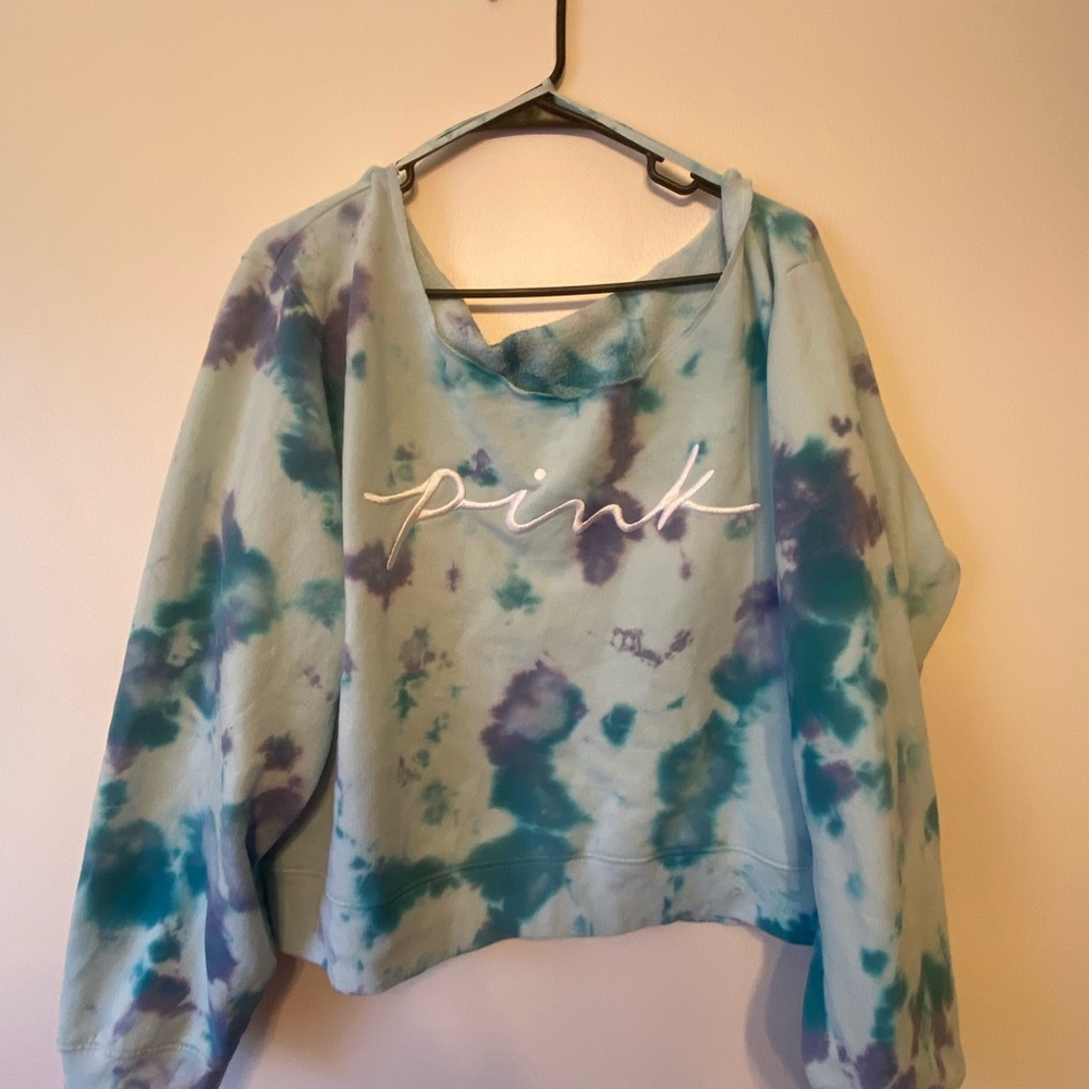 Victorias Secret PINK Tie-Dye Sweatshirt